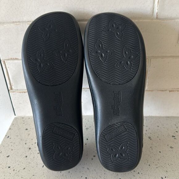 Alegria Women’s Sparkly Black Multi Colored Shoes Slip On Size EU40 / US 9.5-10 - Picture 8 of 12